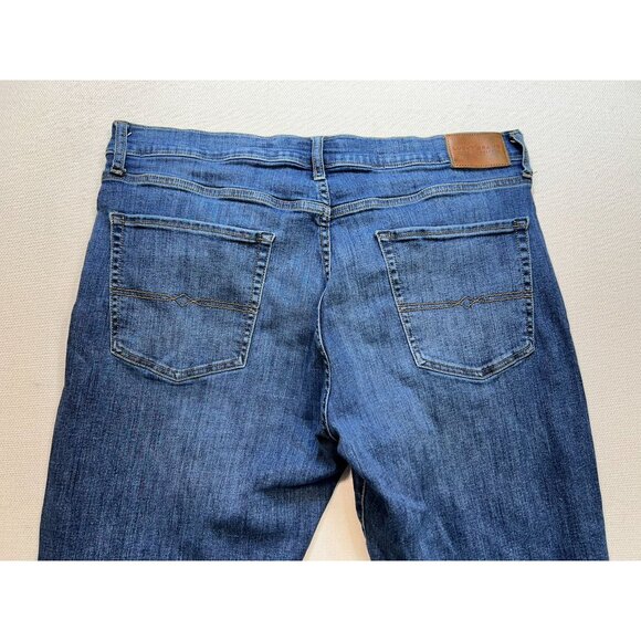 Lucky Brand Men's Athletic Slim Straight Jeans Denim Size 38/30 Blue Stretch - Picture 10 of 12